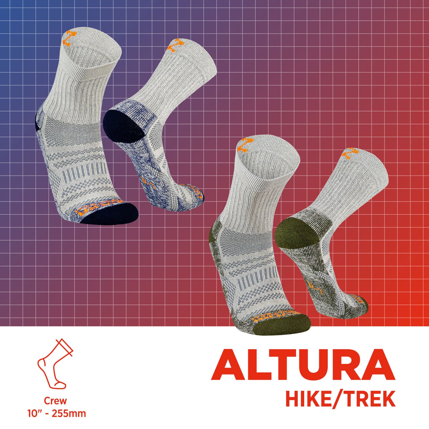 Calcetines de Trekking | Altura, 02-Pack