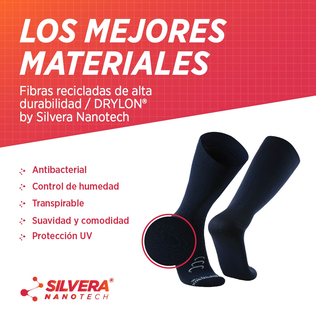 Calcetines de Compresión Graduada | NOVA, 2-Pack