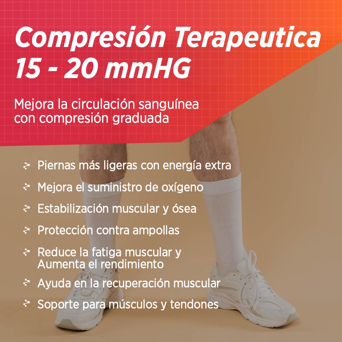 Calcetines de Compresión de Algodón | Pulsar Cotton