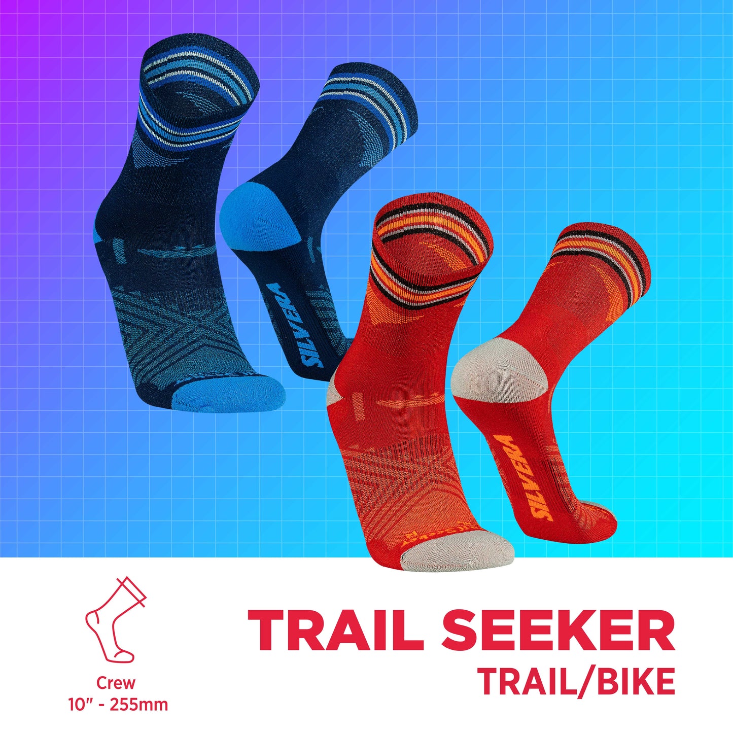 Calcetines Compresión Deportiva | Trail Seeker 2-Pack