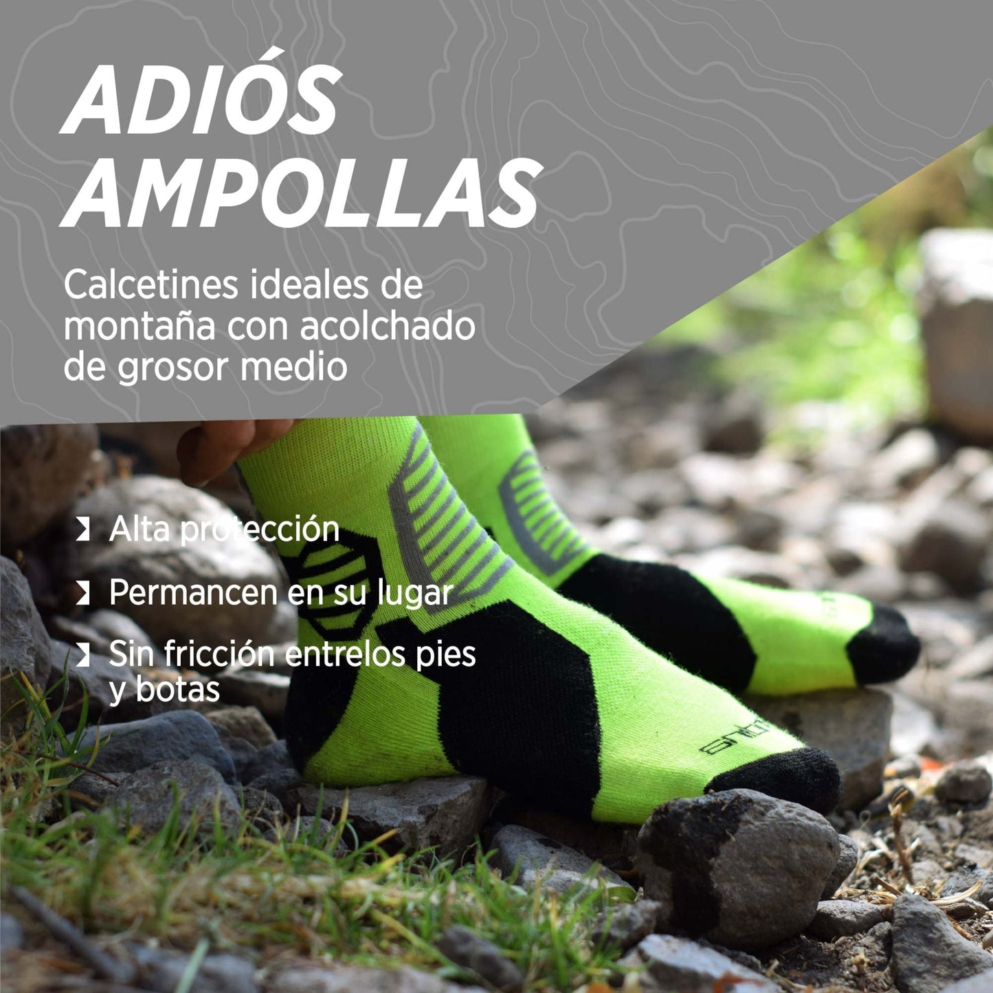 CAMINO Calcetines Térmicos Trekking, Outdoor & Sports