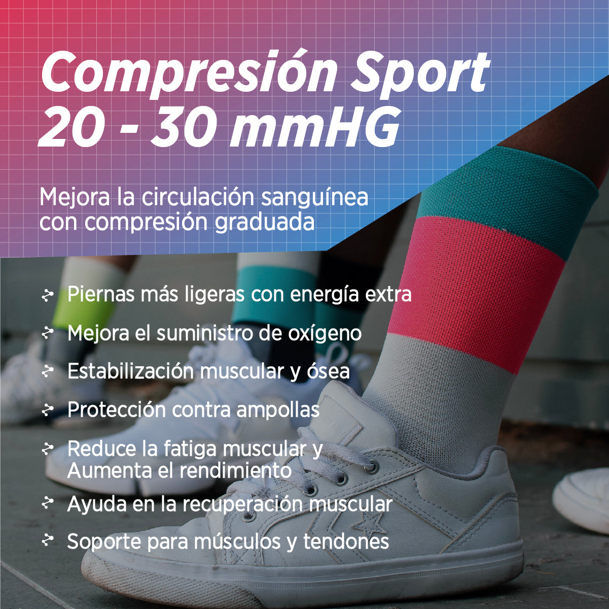 Maratón de Santiago | Calcetines Compresión