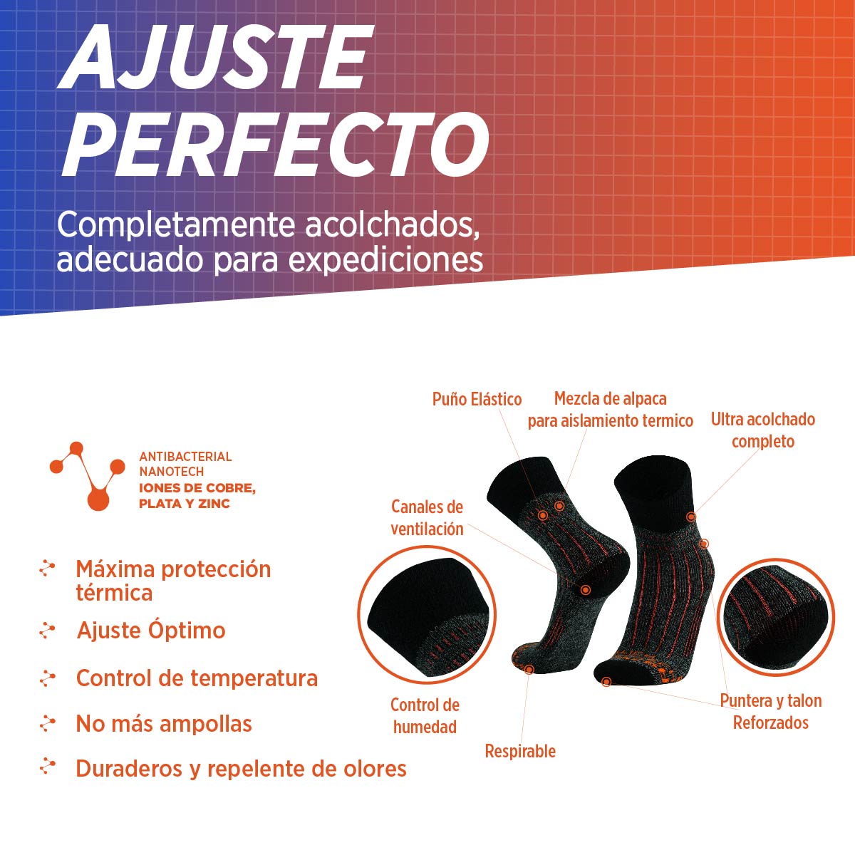 Calcetines de Invierno | Artica 2-Pack