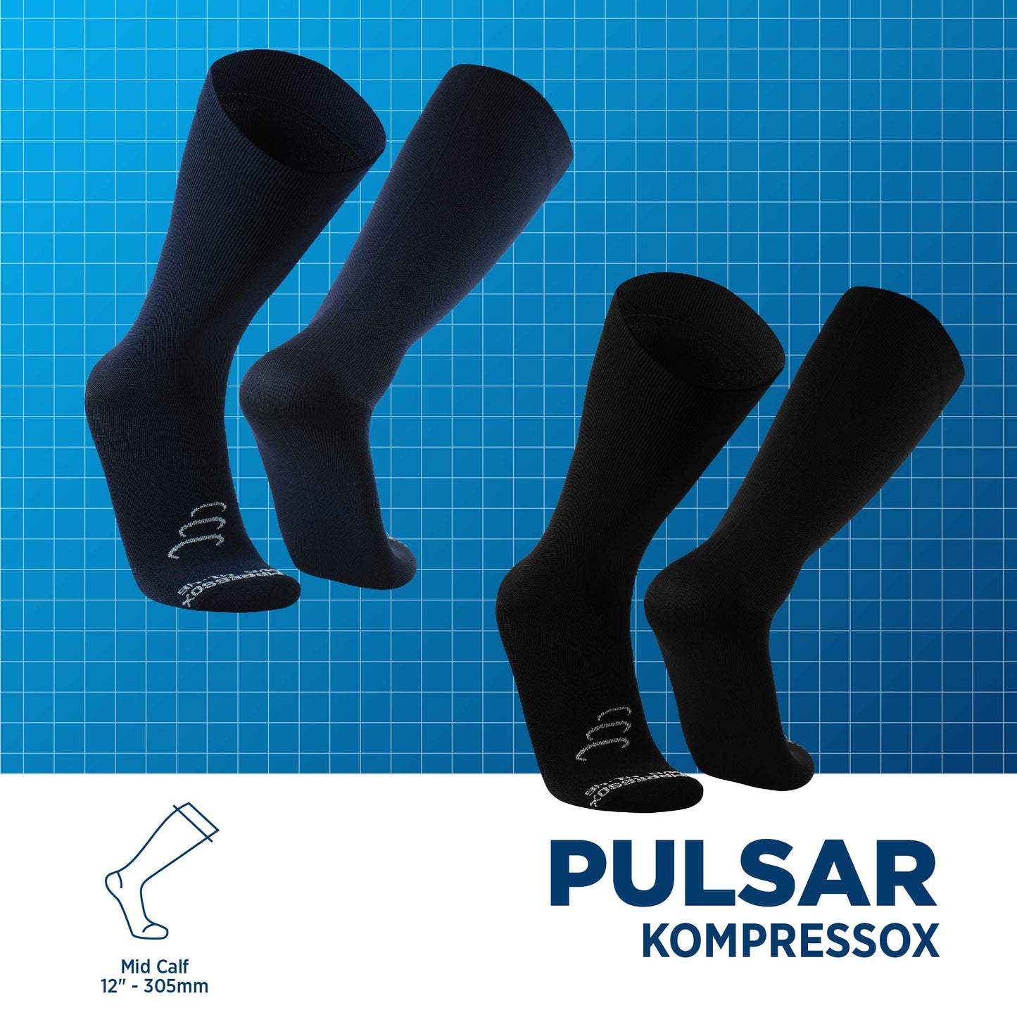 Calcetines de Compresión de Algodón | Pulsar Cotton