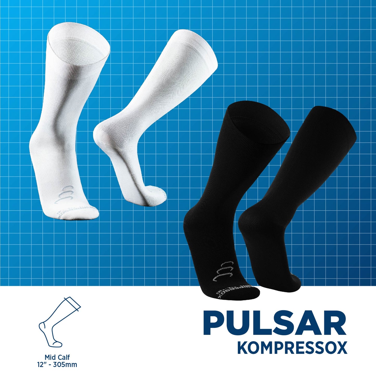 Calcetines de Compresión de Algodón | Pulsar Cotton
