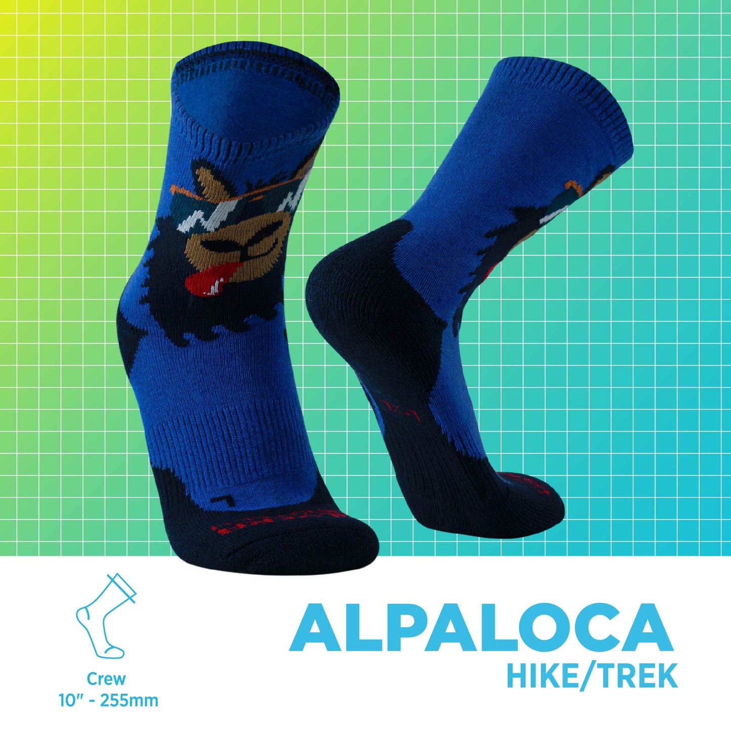 Calcetines de Trekking de Baby Alpaca & Microfibra | Alpaloca