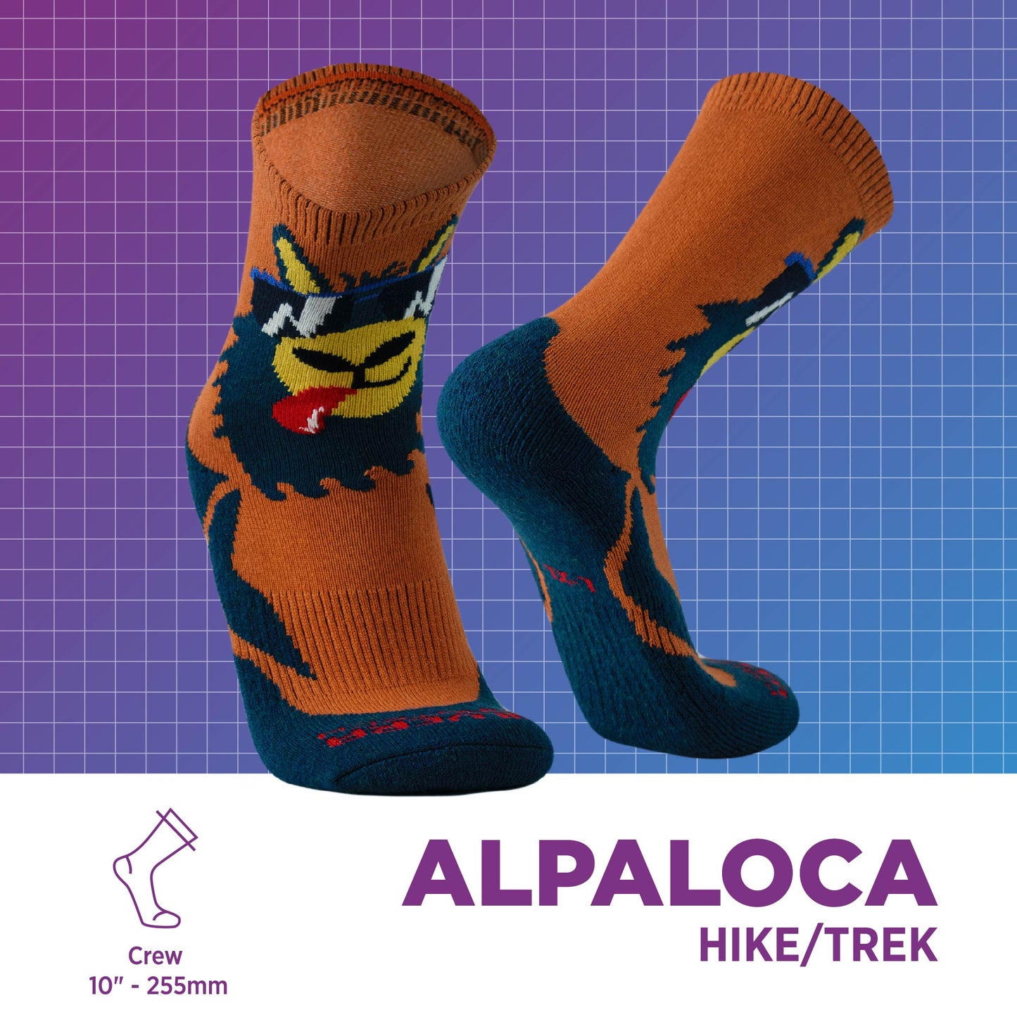 Calcetines de Trekking de Baby Alpaca & Microfibra | Alpaloca