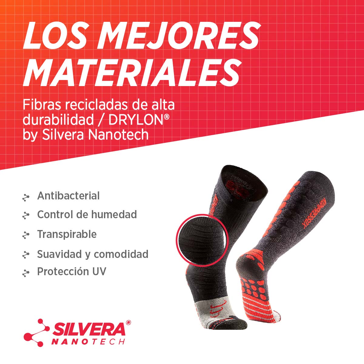 Calcetines largos de Compresión | Atlas Pro