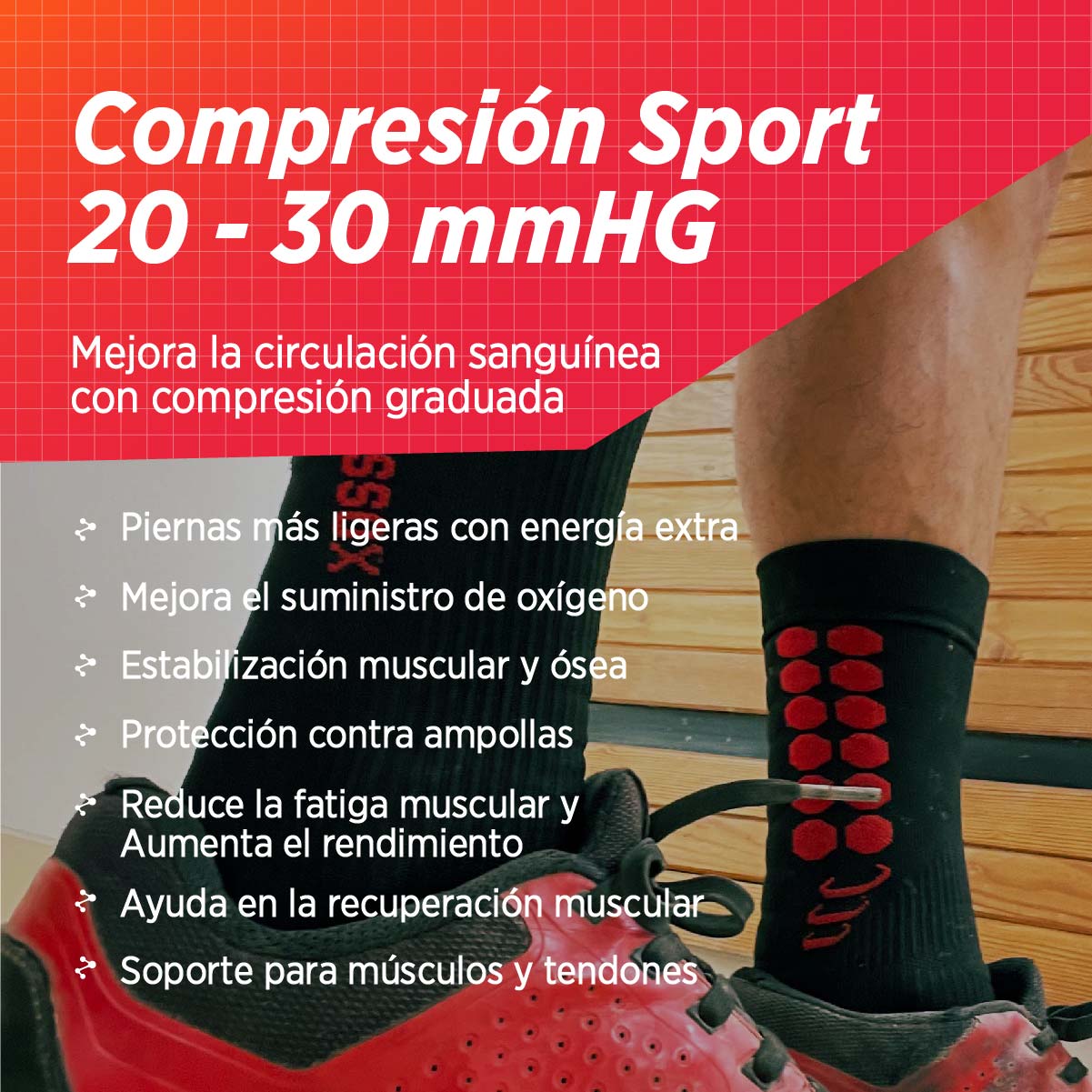 Calcetines de Compresión | Sigma 2-Pack