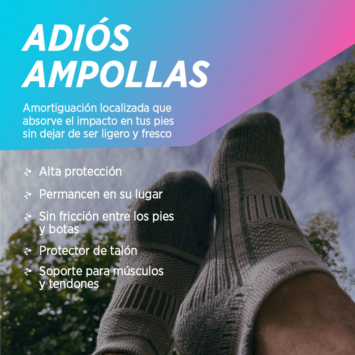 Calcetines Cortos Algodon Pima | Austral Tab, 03-Pack