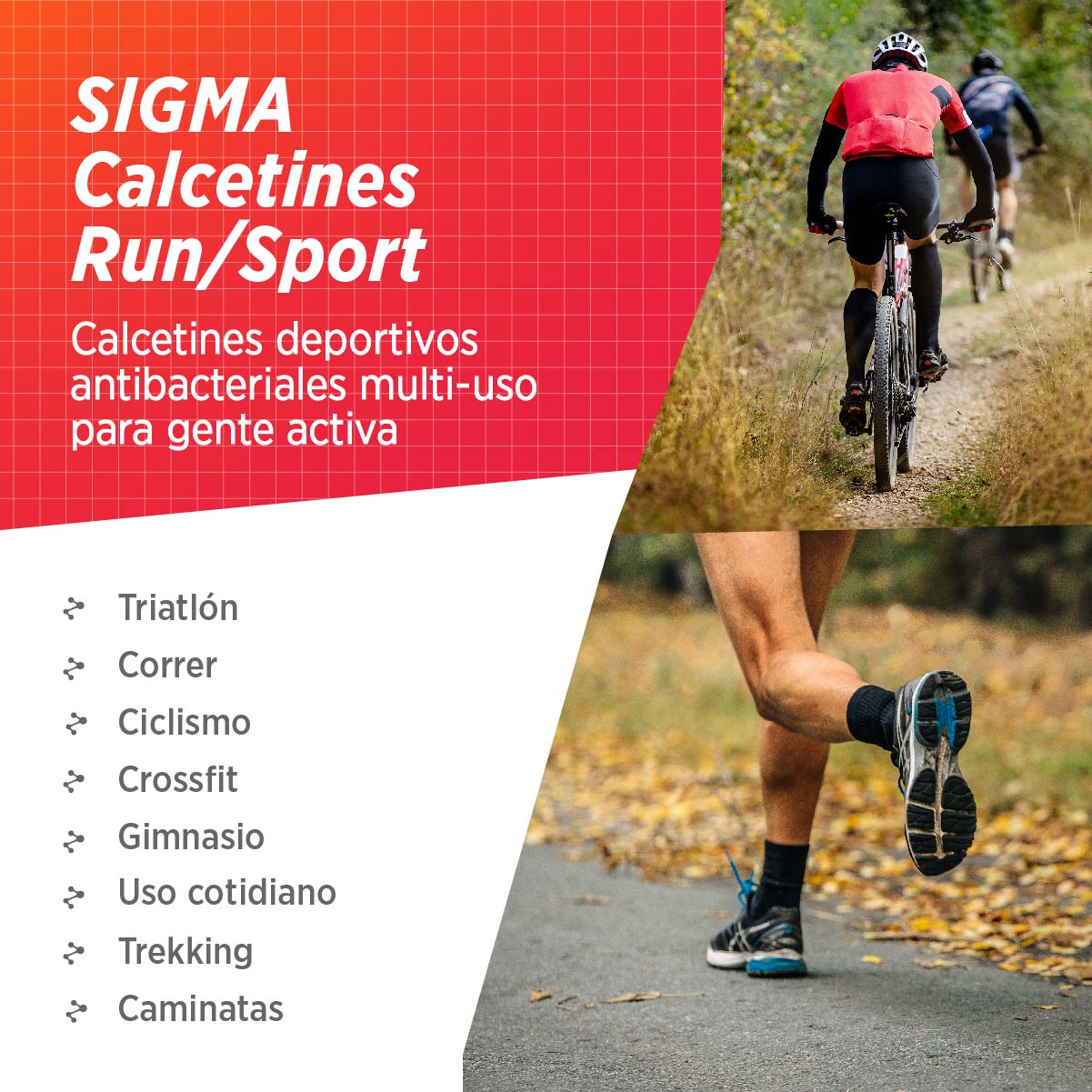 Calcetines de Compresión | Sigma 2-Pack