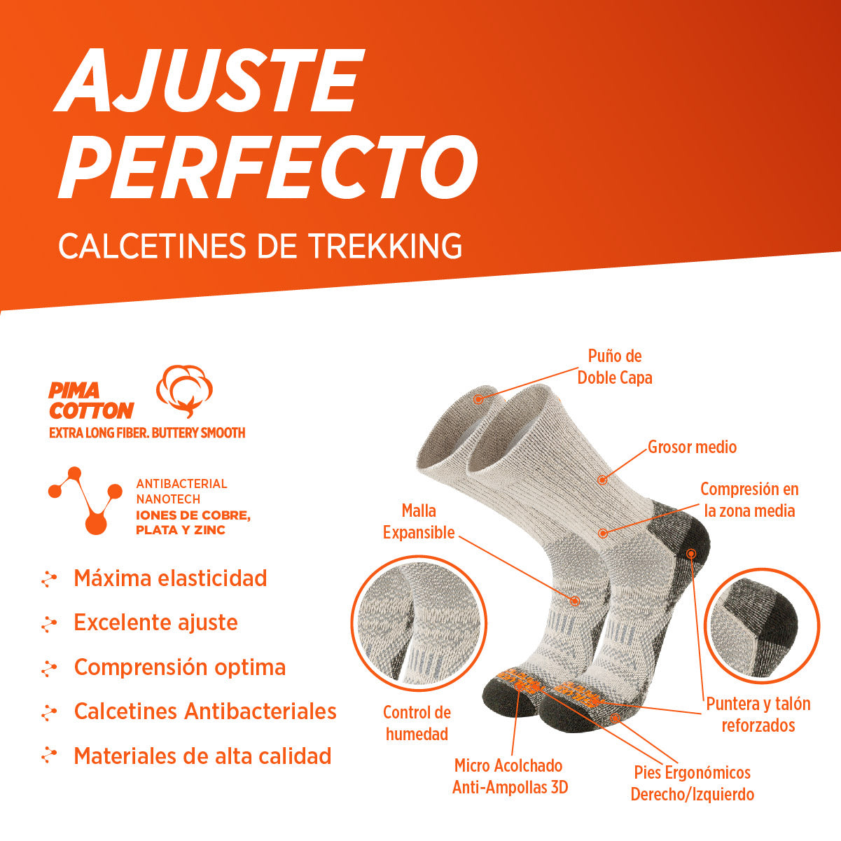 Calcetines Outdoor | Altura, 02-Pack