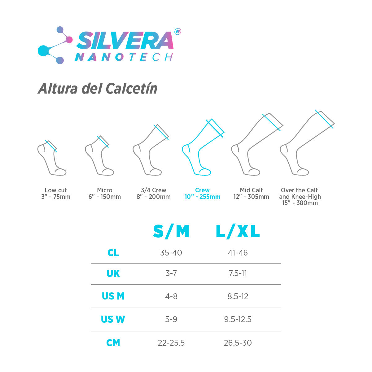 Calcetines Cortos Algodon Pima | Austral Tab, 03-Pack