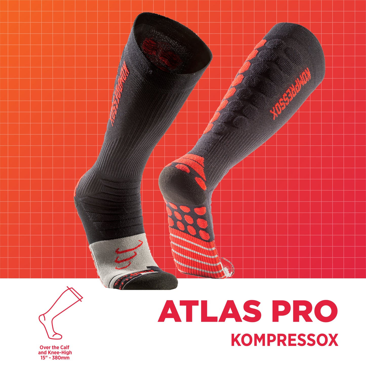 Calcetines largos de Compresión | Atlas Pro
