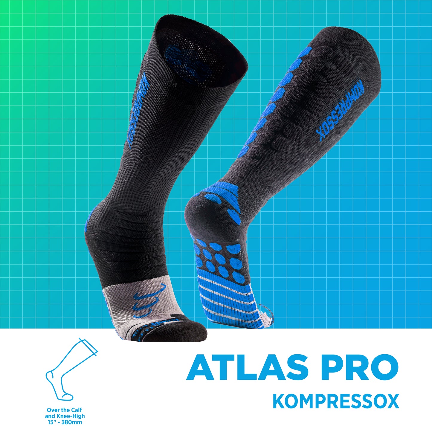 Calcetines largos de Compresión | Atlas Pro