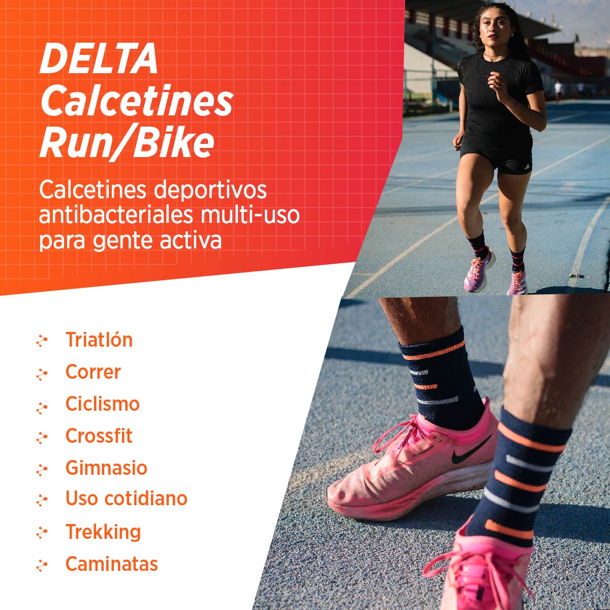 Calcetines de Compresión | Delta 2-Pack
