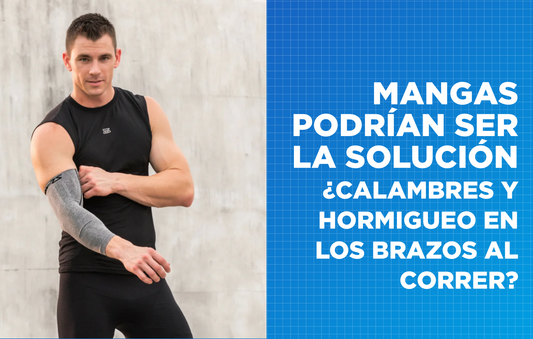 ¿Calambres y hormigueo en los brazos al correr? Las mangas podrían ser la solución