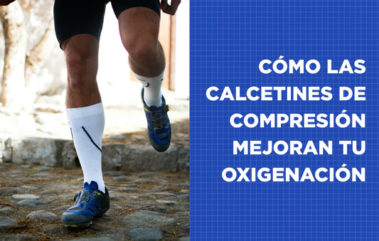 Calcetines de compresión para la oxigenación sanguínea