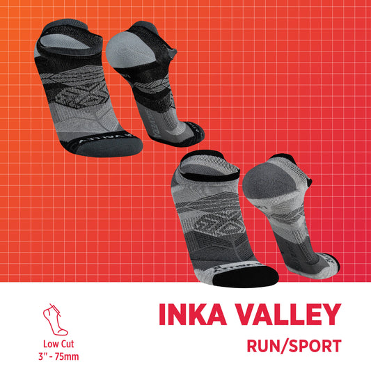 Calcetines Taloneros de Compresion | Inka Valley 2-Pack