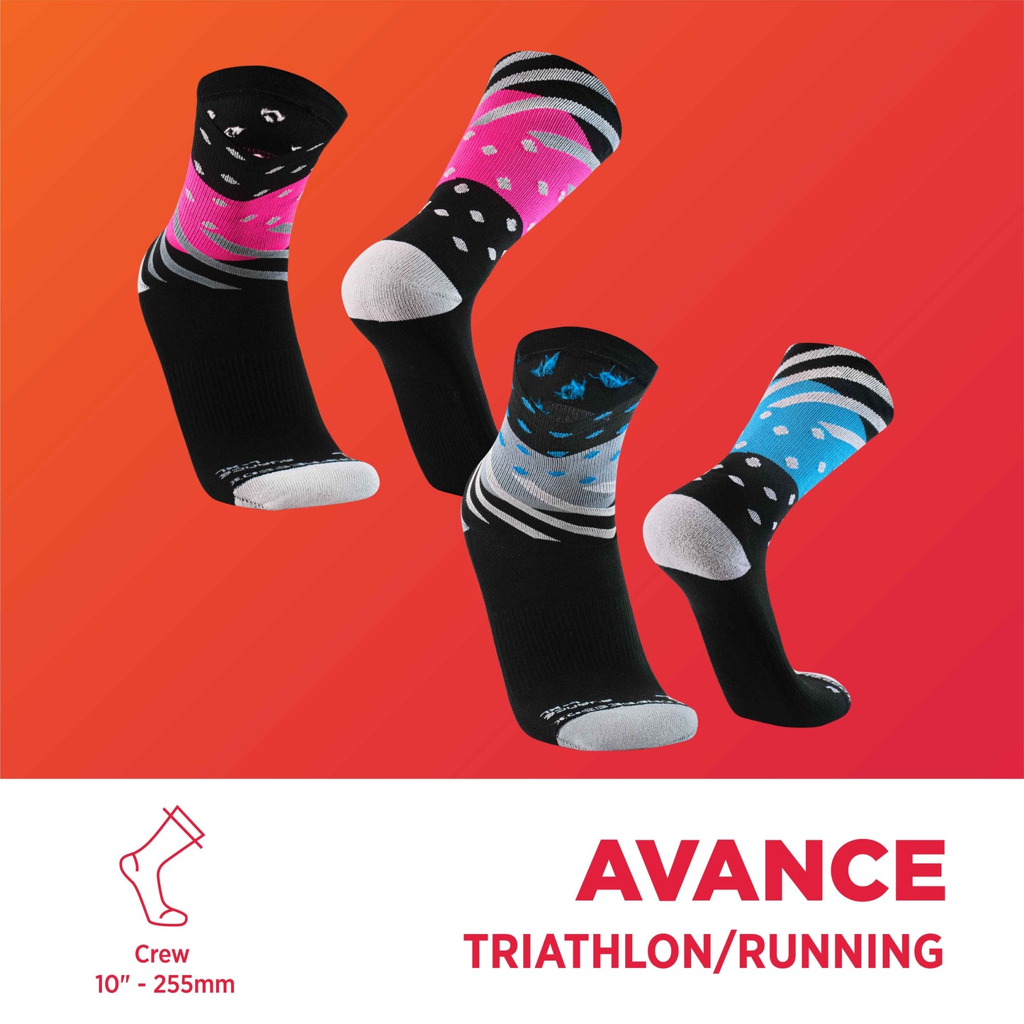 Calcetines para Correr | AVANCE, 02-Pack